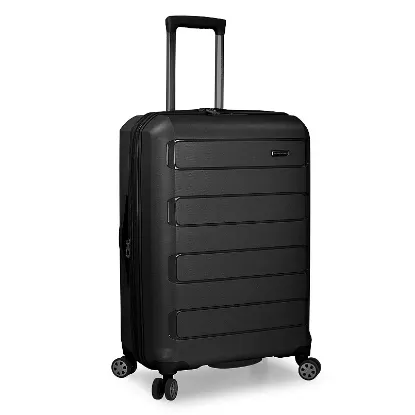 Picture of Traveler's Choice Pagosa Hardshell Expandable Spinner Luggage-Black