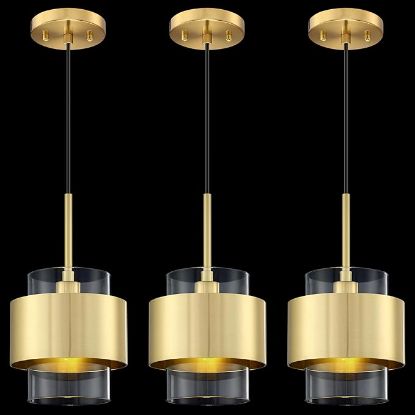 Picture of Leading Lighting 3 Pack-Brushed Bronze