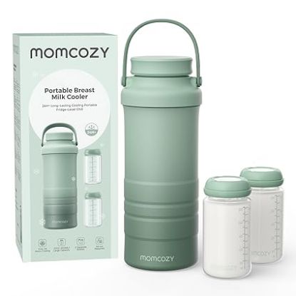 Picture of Momcozy 22oz Portable Breast Milk Cooler for Outdoor