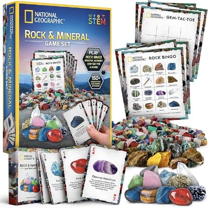 Picture of National Geographic Rock & Mineral Game Set