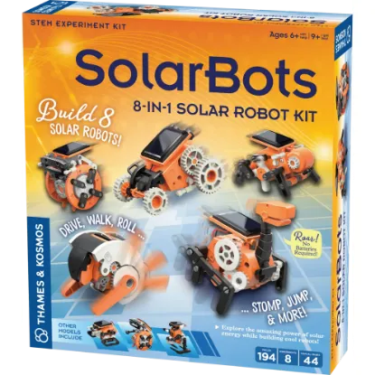 Picture of Thames & Kosmos Solar Bots: 8-in-1 Solar Robot Kit