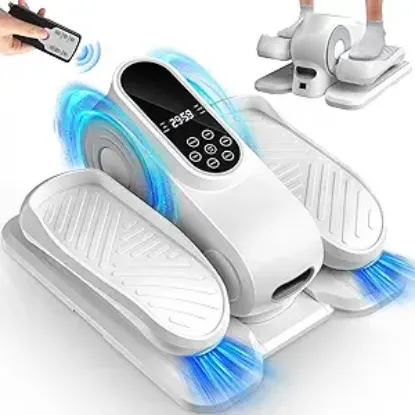 Picture of Under Desk Elliptical Exercise Machine-White