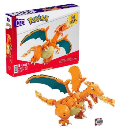 Picture of MEGA Pokemon Charizard Construction Set 222-pc