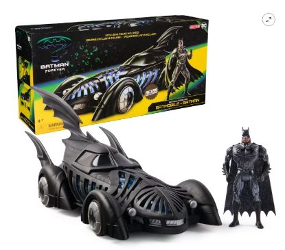 Picture of DC Comics Batman Retro Collection Batmobile and Action Figure
