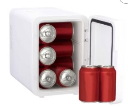Picture of Frigidaire Gallery 9 Can Beauty Lighted Mirror Fridge - White