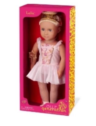 Picture of Our Generation Lalia 18" Sugar Plum Fairy Doll Tiara & Wand Accessories