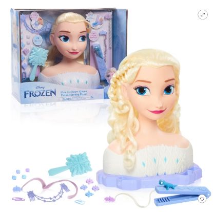 Picture of Disney Frozen 2 Deluxe Elsa the Snow Queen Styling Head 17pc