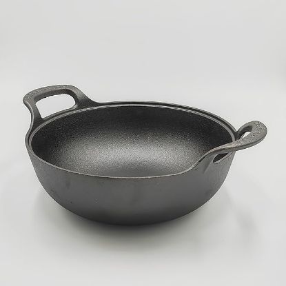 Picture of 10 inch Cast Iron Wok with Handles