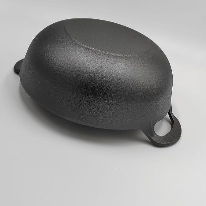 Picture of 10 inch Cast Iron Wok with Handles