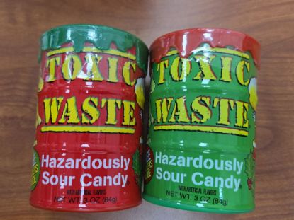 Picture of Sour Candy Banks Toxic Waste - 12ct-EXPIRES MAY 2026