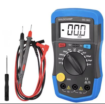Picture of HoldPeak Capacitor Tester Multimeter Capacitance Meter 200pF-20mF