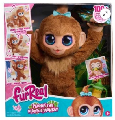 Picture of furReal Peanut the Playful Monkey Interactive Toy
