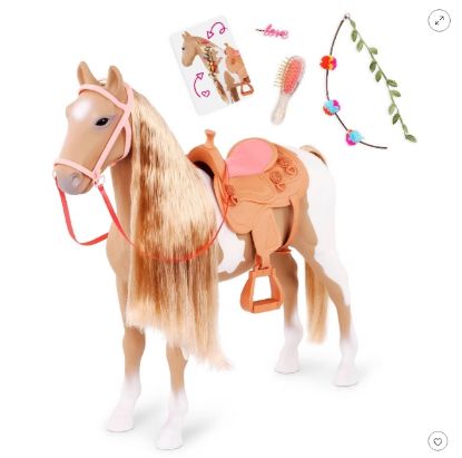 Picture of Our Generation Palomino Hair Play Horse Accessory Set for 18" Dolls