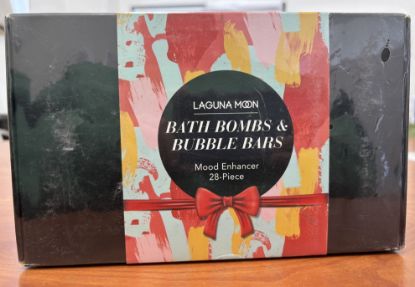 Picture of Laguna Moon Bath Bombs & Bubble Bars Mood Enhancer 28-pc Set