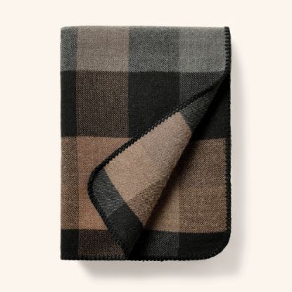 Picture of Plaid Throw Blanket Brown/Black - Woolrich X Target