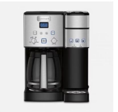 Picture of Cuisinart Coffee Center 12 Cup Coffeemaker and Single-Serve Brewer - Stainless Steel