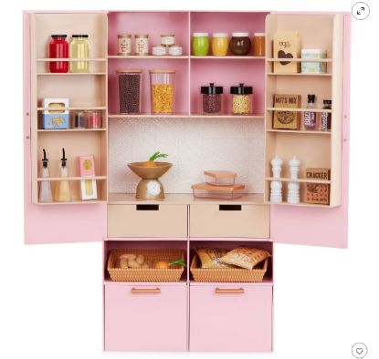 Picture of Our Generation Pretty Pantry Home Kitchen Furniture Set for 18" Dolls