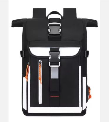 Picture of Cross-Border Large Capacity Casual Travel Bag -Black/White