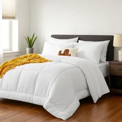 Picture of Cozylux 7-piece King Comforter Set - White