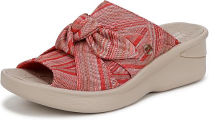 Picture of Women's LifeStride Smile Slide Sandals - Coral - Size 9W