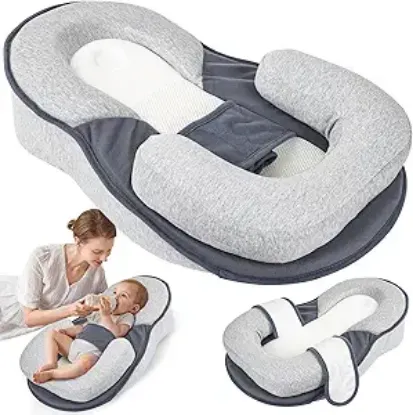 Picture of Baby Feeding Pillow - Gray
