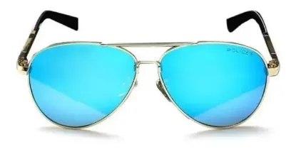 Picture of Men's Police Brand Sunglasses Toad Mirror Polarized