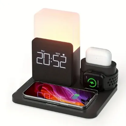 Picture of Multi-Function Wireless Charger - Black