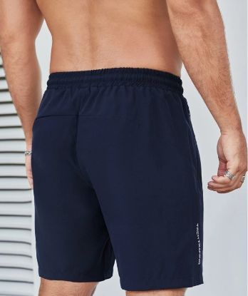 Picture of Men's Drawstring Shorts - Navy Blue - XXXL
