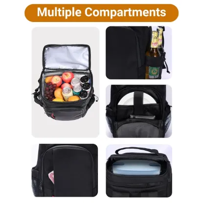 Picture of 24L Insulated Cooler Backpack - Black