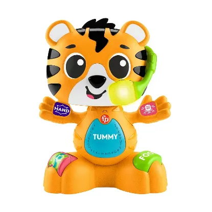 Picture of Fisher-Price Link Squad Bop & Groove Tiger Baby Learning Toy