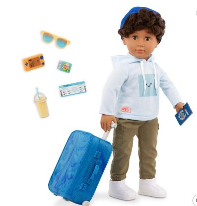 Picture of Our Generation Milo 18'' Boy Doll Luggage & Travel Accessories Set