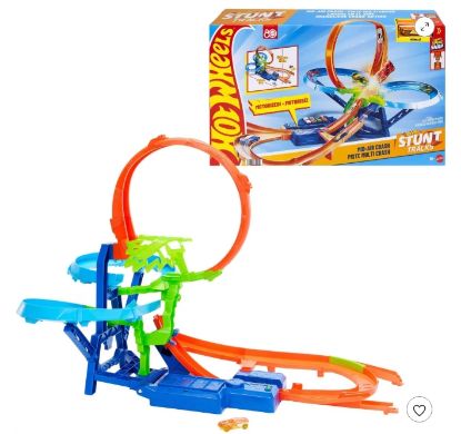 Picture of Hot Wheels Action Mid-Air Multi-Crash Toy Vehicle Playset