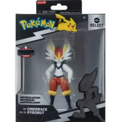 Picture of Pokémon Select Cinderace Articulated Action Figure by Jazwares