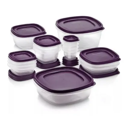 Picture of Rubbermaid 30pc Food Storage Containers Easy Find Lids - Amethyst