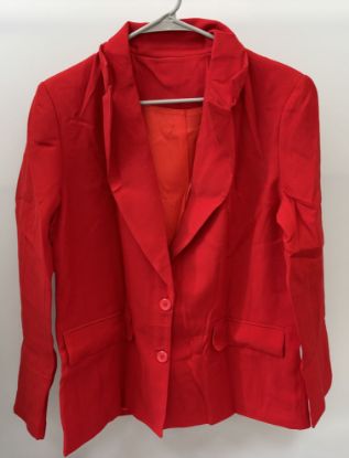 Picture of Women's Lined Business Casual Blazer - Red - XL