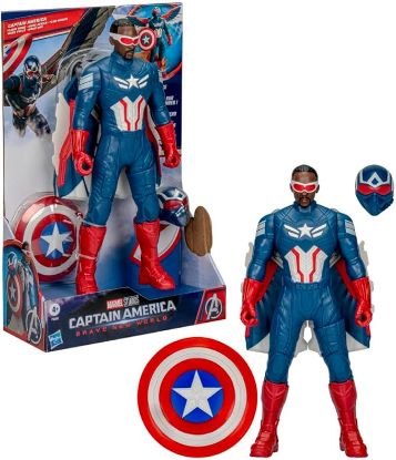 Picture of Marvel Avengers Captain America: Brave New World Flight Mode Action Figure