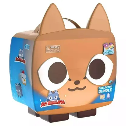 Picture of Pet Simulator X Series 3 Fox Collector Bundle (2 DLC Codes, 2 Mystery Plush, 2 Fidgets, Poster & Stickers!)