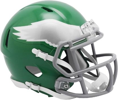 Picture of Riddell Philadelphia Eagles NFL 2023 On Field Alternate Mini Speed Helmet (Kelly Green)