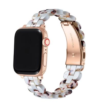Picture of Posh Tech Elle Resin Tortoise Band for Apple Watch- BAND ONLY