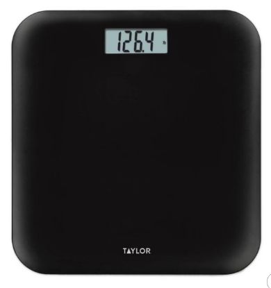 Picture of Taylor Digital Lightweight Bathroom Scale - Black