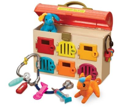 Picture of B. toys Toy Vet Kit for Kids Critter Clinic