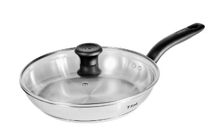 Picture of T-Fal Simply Cook 11" Stainless Steel Fry Pan with Lid