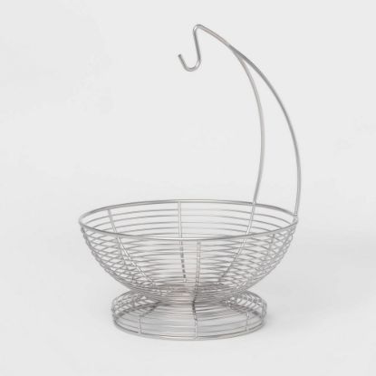 Picture of Threshold Steel Wire Fruit Basket with Banana Hanger