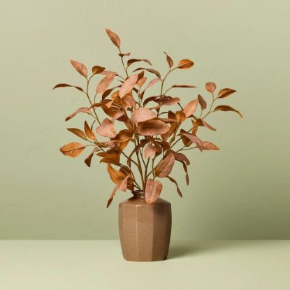 Picture of 22" Rusted Eucalyptus Artificial Fall Arrangement - Hearth & Hand™ with Magnolia