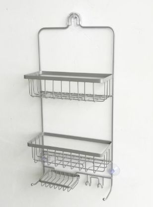 Picture of Bathroom Shower Caddy Brushed Nickel - Threshold™