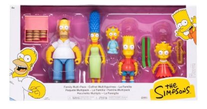 Picture of The Simpson's 5" Figures Family 4 Pack Action Figure