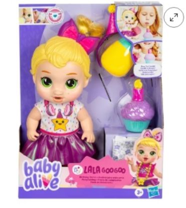 Picture of Baby Alive Birthday Bestie Blonde Hair Lala