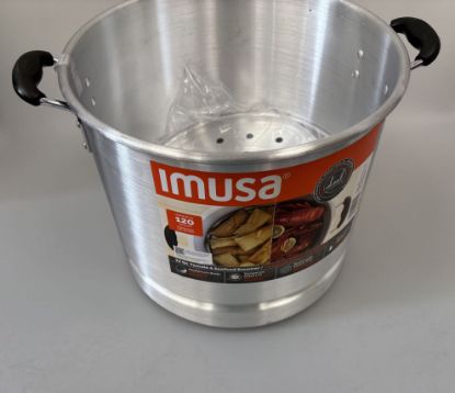 Picture of IMUSA 32qt Aluminum Steamer-DOES NOT HAVE LID