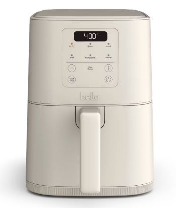 Picture of bella 4qt Slim Air Fryer - Oatmilk