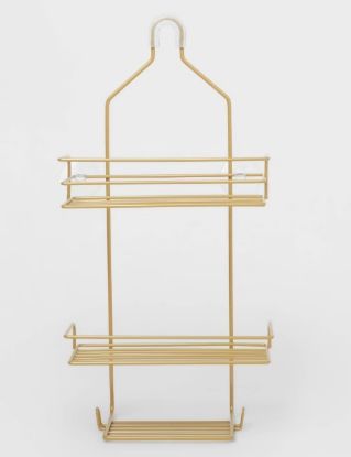 Picture of Metal Over The Shower Storage - Brass - Room Essentials™